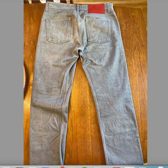 Naked and Famous Selvedge Denim Grey - Picture 6 of 7